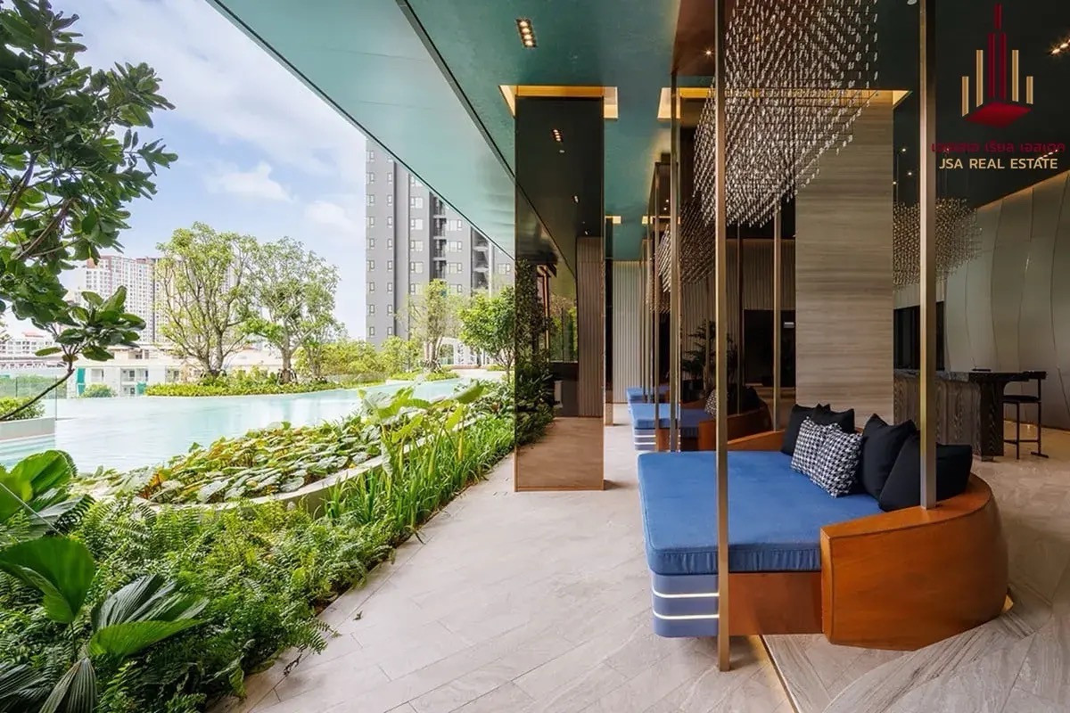 For SaleCondoThaphra, Talat Phlu, Wutthakat : 📍 Life Sathorn Sierra, beautiful view, spectacular central area, high Yeild 💥