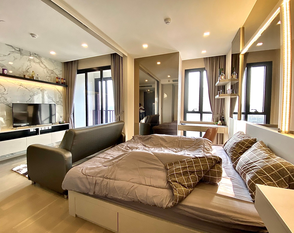 For RentCondoSukhumvit, Asoke, Thonglor : 🔥 Urgent for rent! Ashton Asoke 1 bedroom, 34 sq m, 26th floor, next to MRT/BTS 0 meters, open view, fully furnished, in the heart of Asoke, next to MRT/BTS.