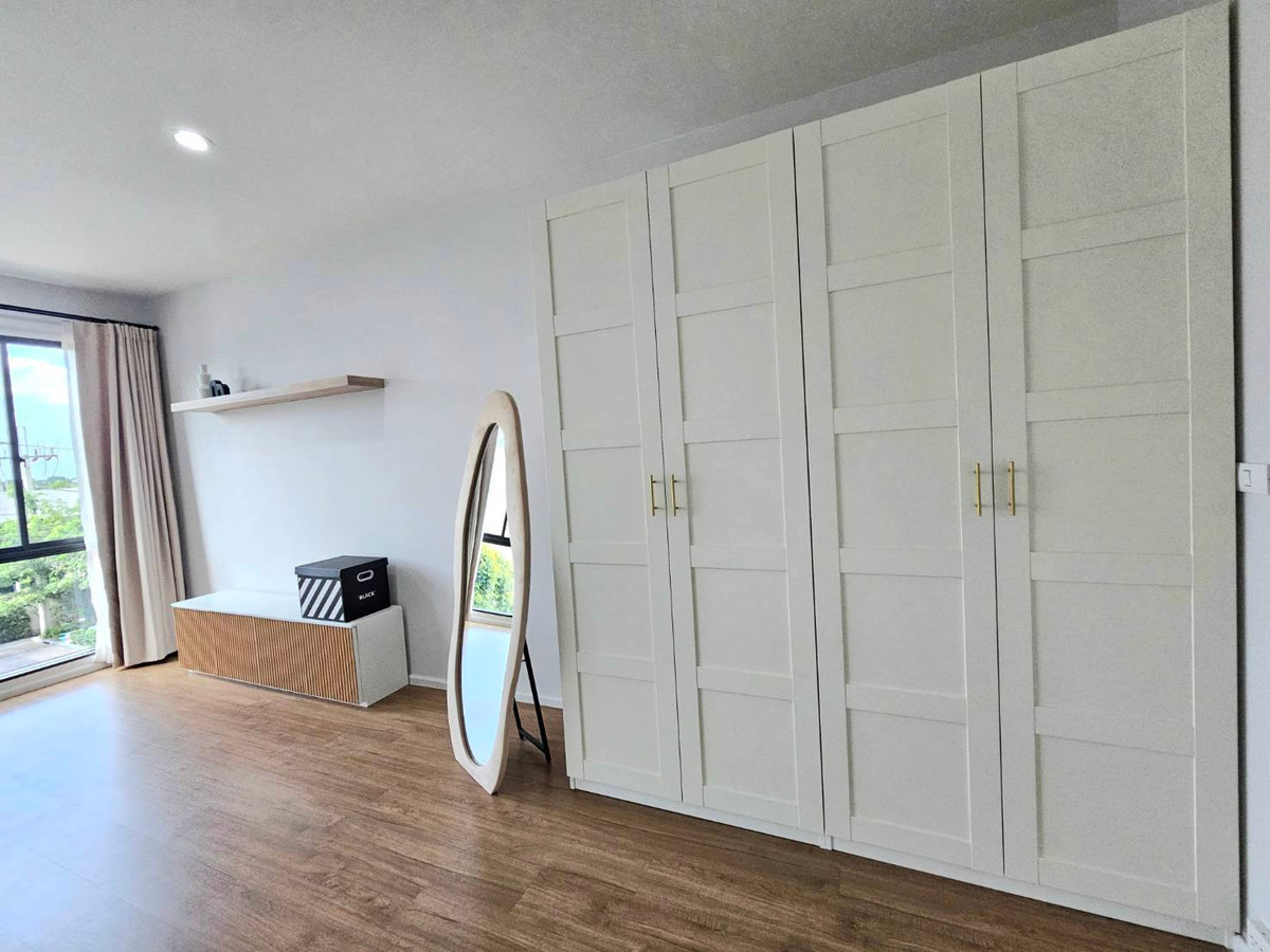 ให้เช่าทาวน์โฮมมีนบุรี-ร่มเกล้า : S04-0108 3-Story Townhome for Rent Baan Klang Muang Rama 9 - Krungthep Kreetha