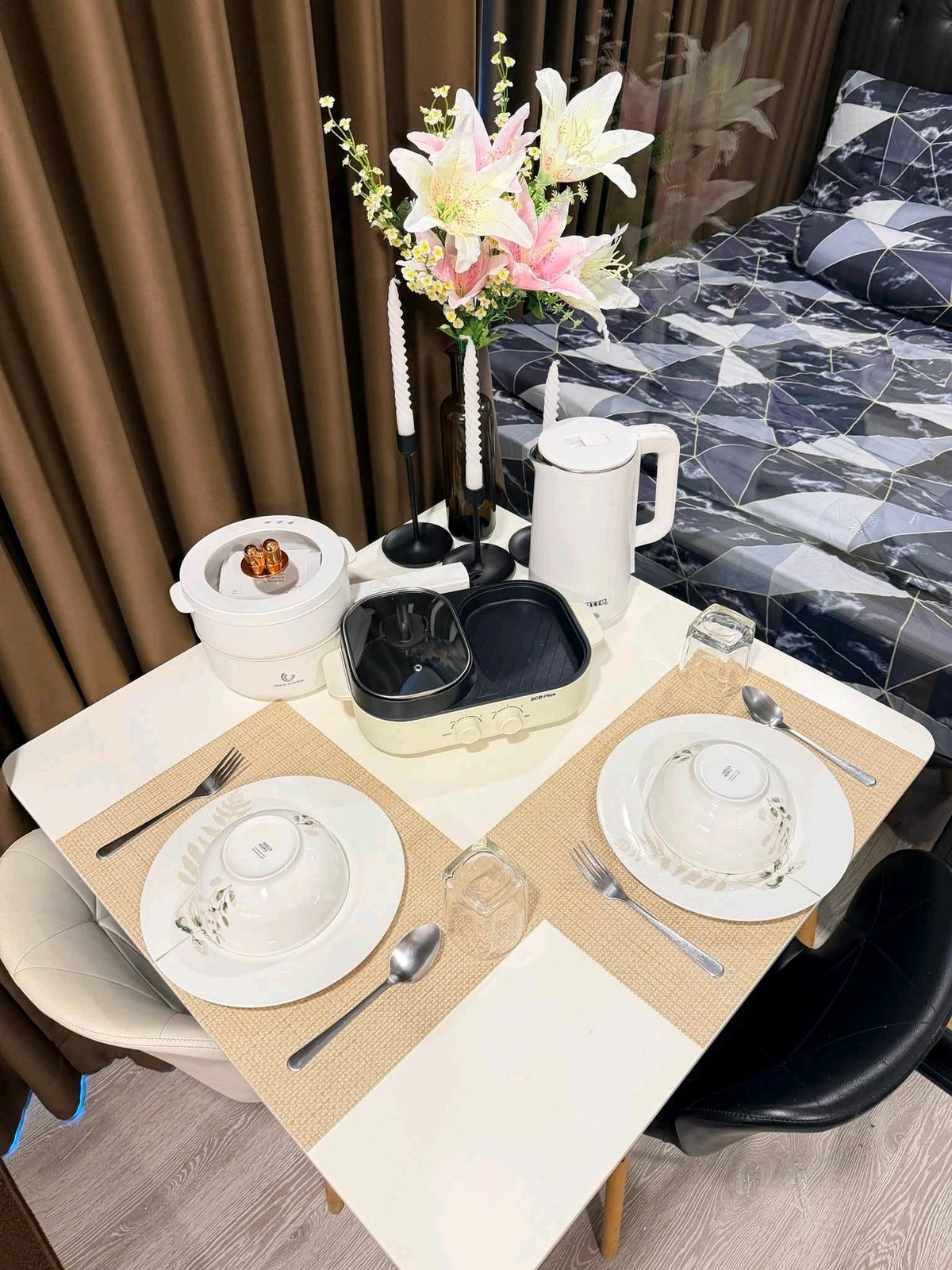 For RentCondoSamut Prakan,Samrong : ✨ Beautiful room, high floor, open view, ready to move in, very good price, good location, convenient travel 🚝 near MRT Thipwan / BTS Samrong.