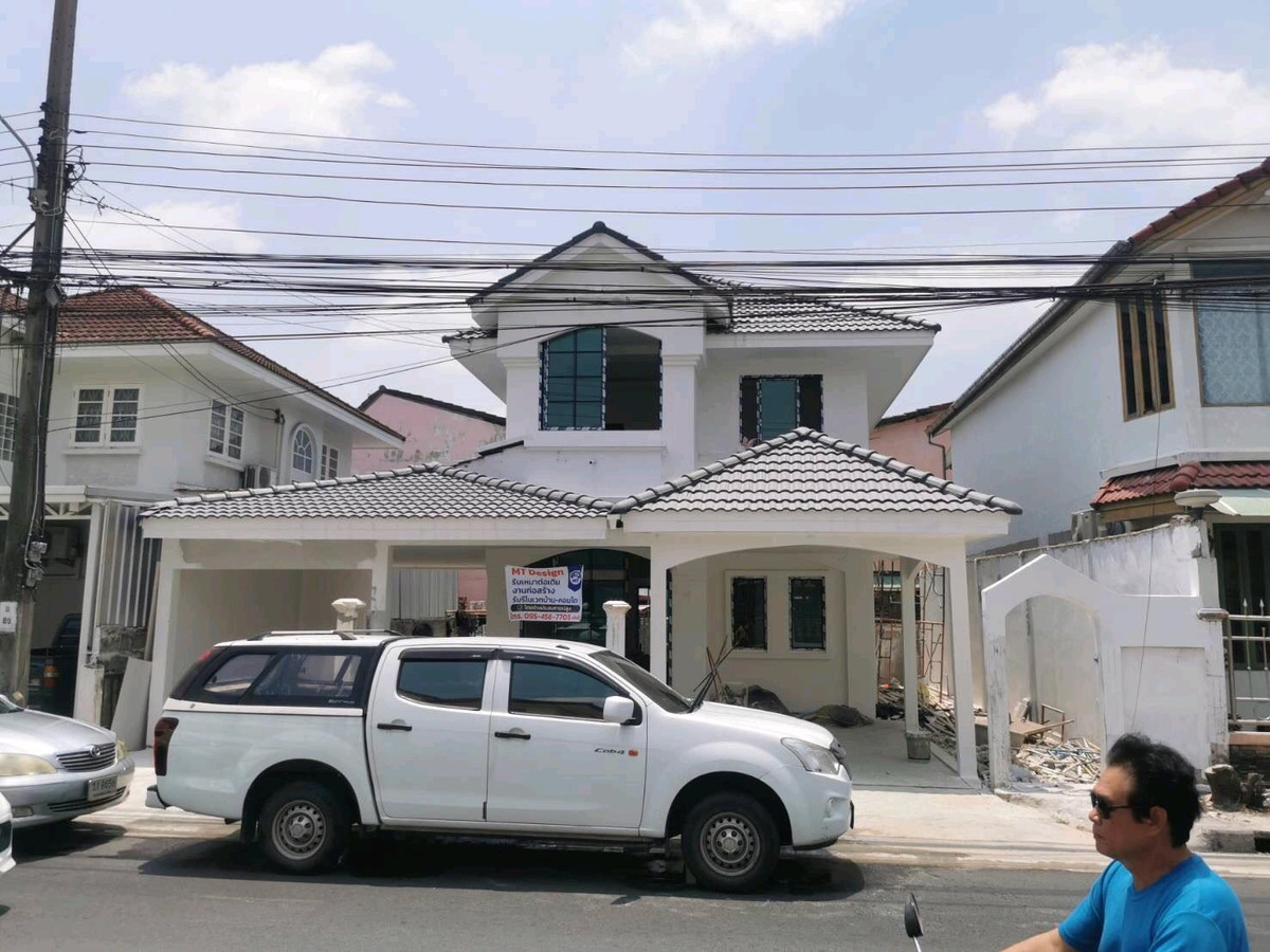 ขายบ้านนวมินทร์ รามอินทรา : ขายบ้านเดี่ยว มบ.ชลลดา สายไหม วัดเกาะ ทำเลดี 80%(2/4/69)