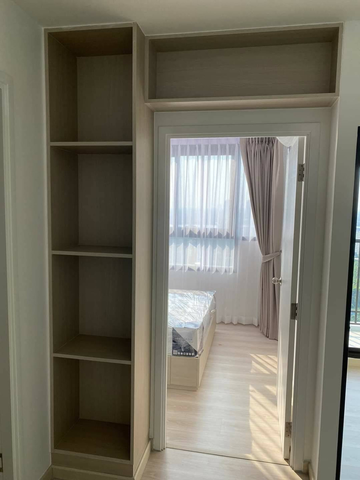 For RentCondoRattanathibet, Sanambinna : 📌 Condo for rent, Skyline Rattanathibet, 27th floor, size 31 sq m., has washing machine.