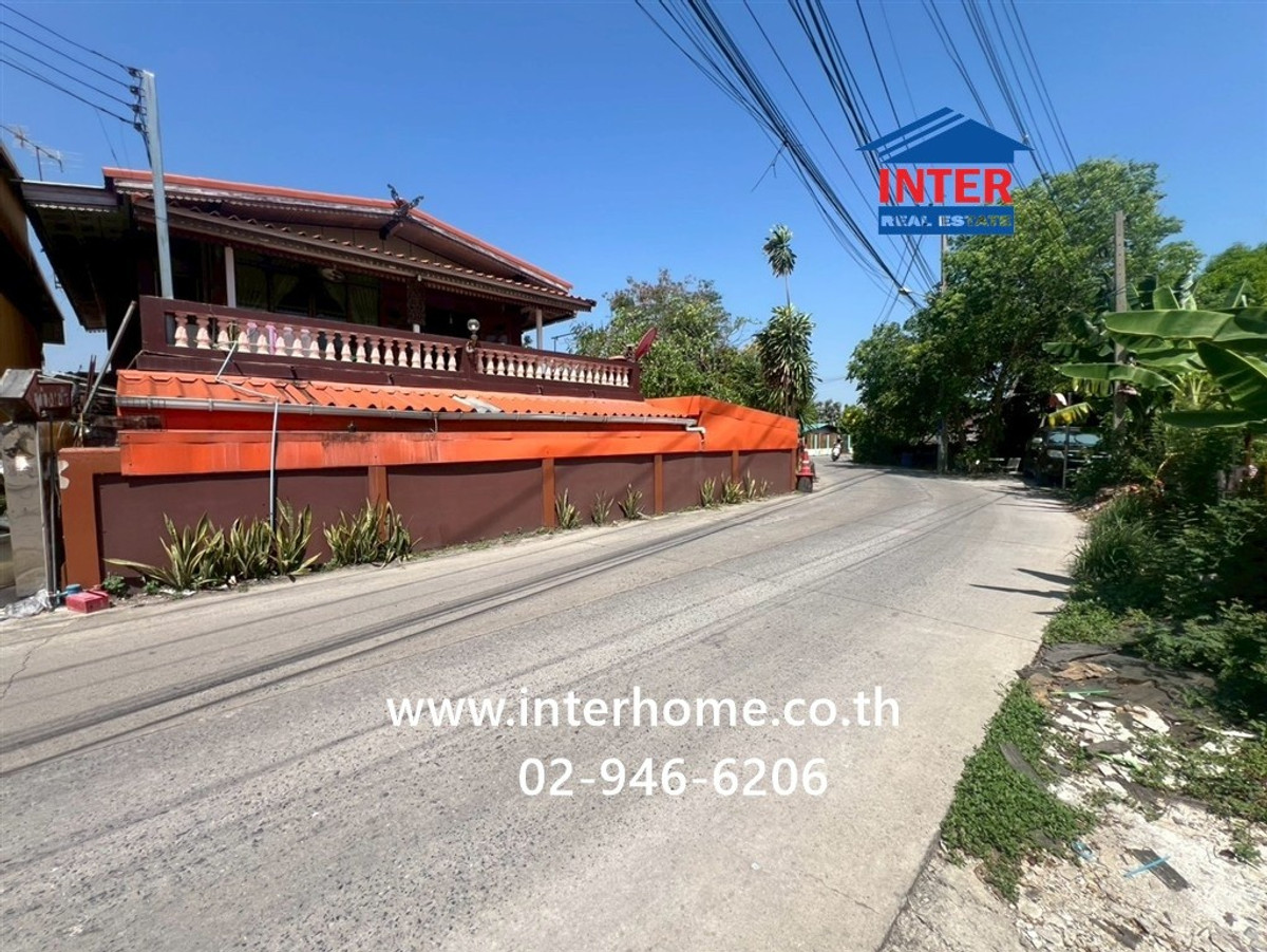 For SaleHouseNonthaburi, Bang Yai, Bangbuathong : 2-story detached house, 113 sq m. Detached house, Soi Wat Som Kliang. Near Phra Pin Market 3 Kanchanaphisek Road, Road 3016 (Pracha Uthit), Bang Yai, Nonthaburi