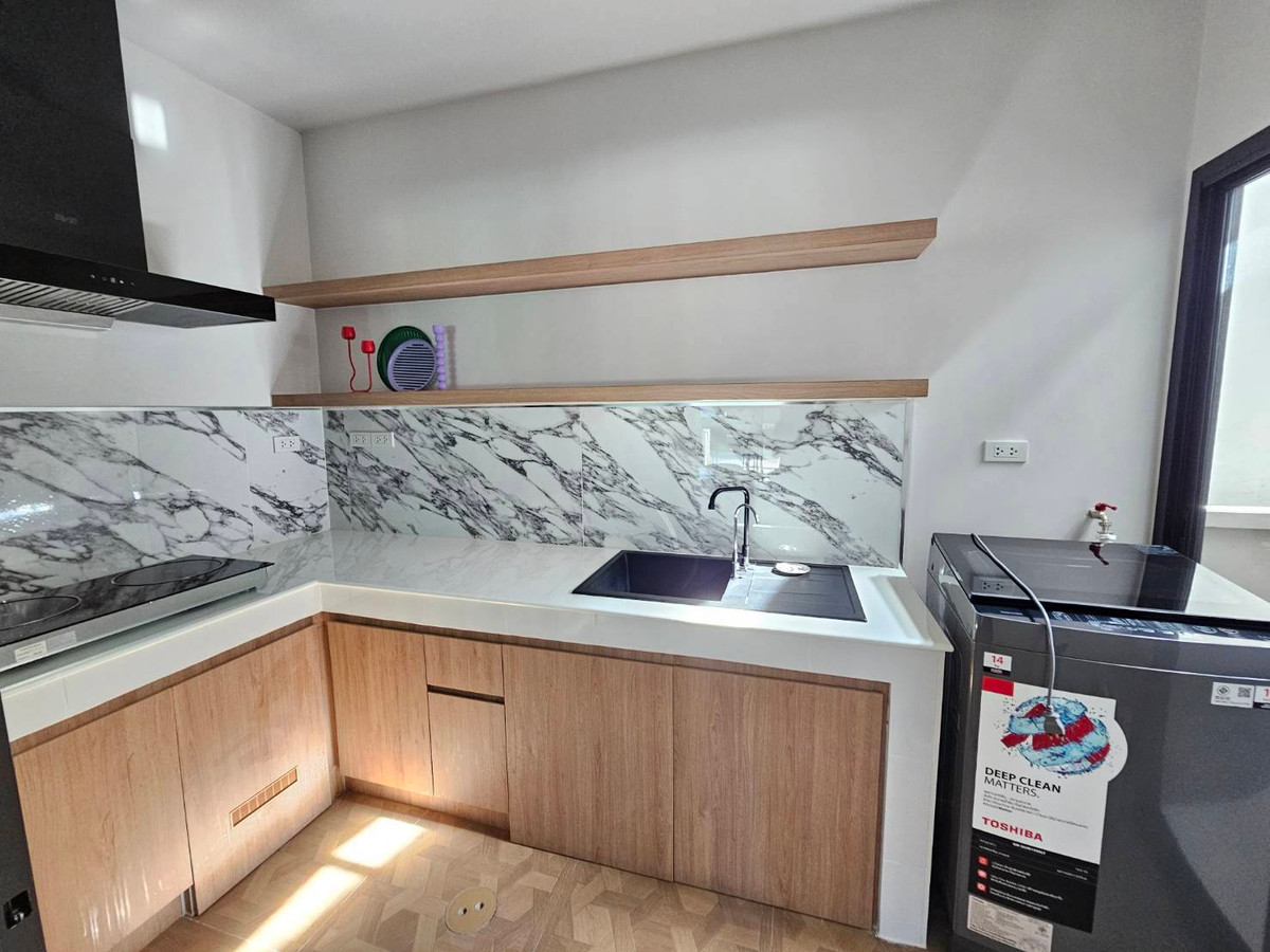 ให้เช่าทาวน์โฮมมีนบุรี-ร่มเกล้า : S04-0108 3-Story Townhome for Rent Baan Klang Muang Rama 9 - Krungthep Kreetha