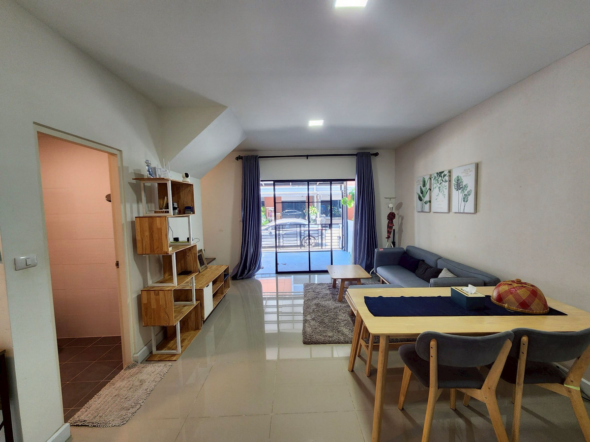 For RentTownhomeBang kae, Phetkasem : Townhome for rent, ready to move in, Siri Place Kanlapaphruek-Sathorn, Soi Kamnan Man, extra wide frontage.