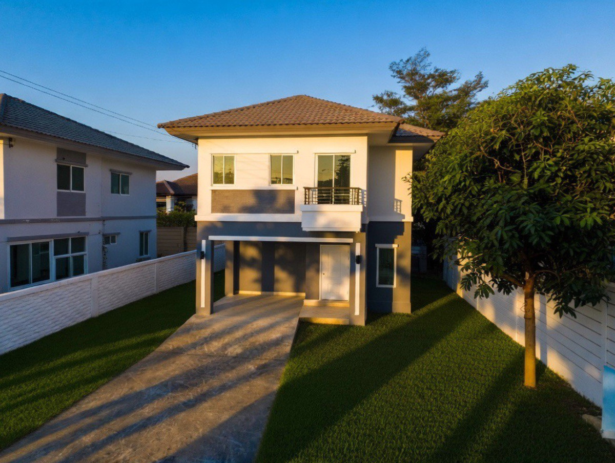 For SaleHouseRama5, Ratchapruek, Bangkruai : Single house for sale, newly renovated, The Plant Ratchaphruek, corner house 66 sq m (The Plant Ratchaphruek), cheapest in the project. Near Rama 5 roundabout and Central Westville.