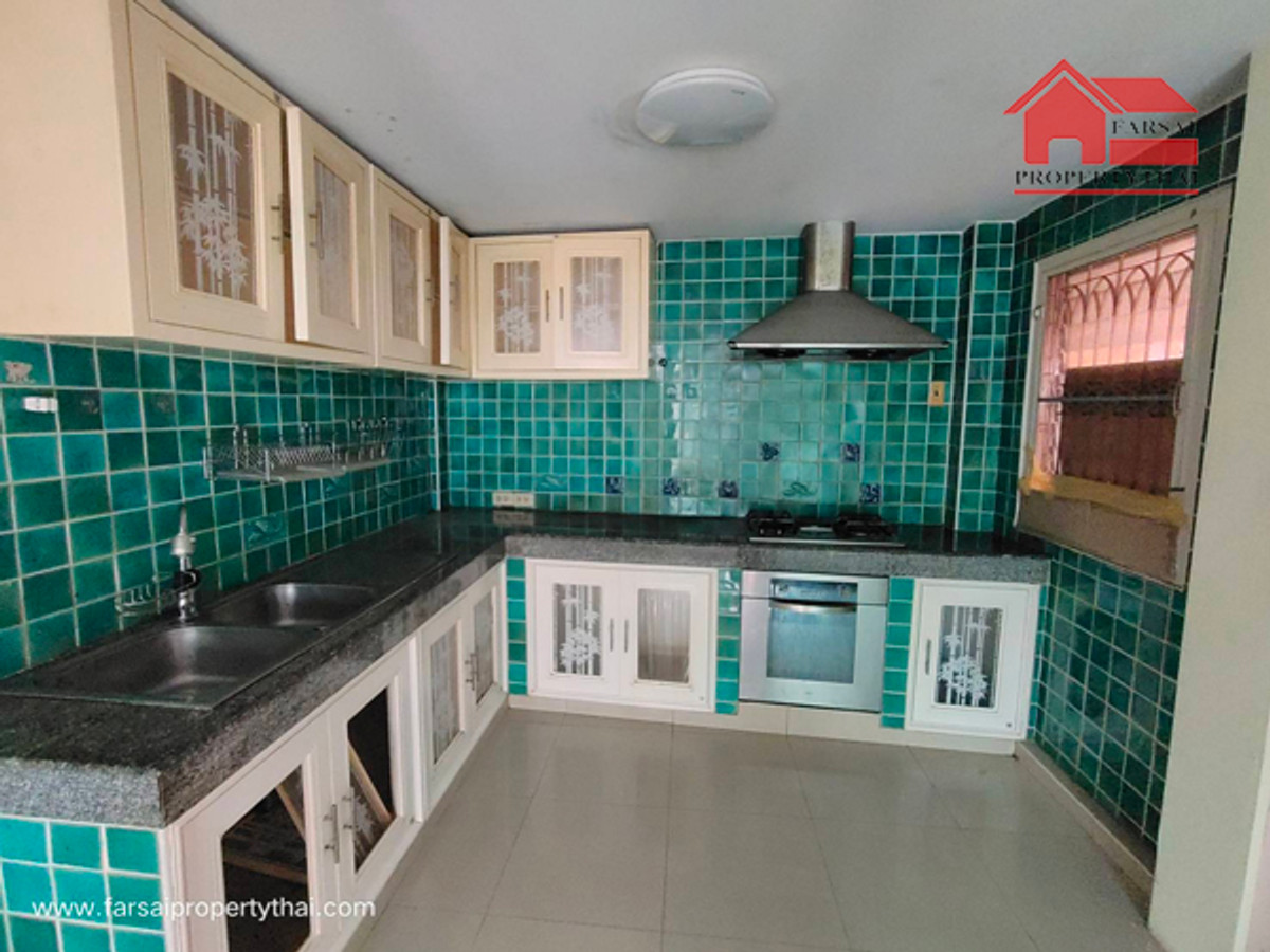 For RentHouseOnnut, Udomsuk : 2-storey detached house for rent, area 120 square meters, 4 bedrooms, 4 bathrooms, air conditioning, fully furnished, Sukhumvit Road 103, Soi Udomsuk, near Central Bangna, rental price 28,000 baht/month ( I want to work with you for a long time. 081-732-9