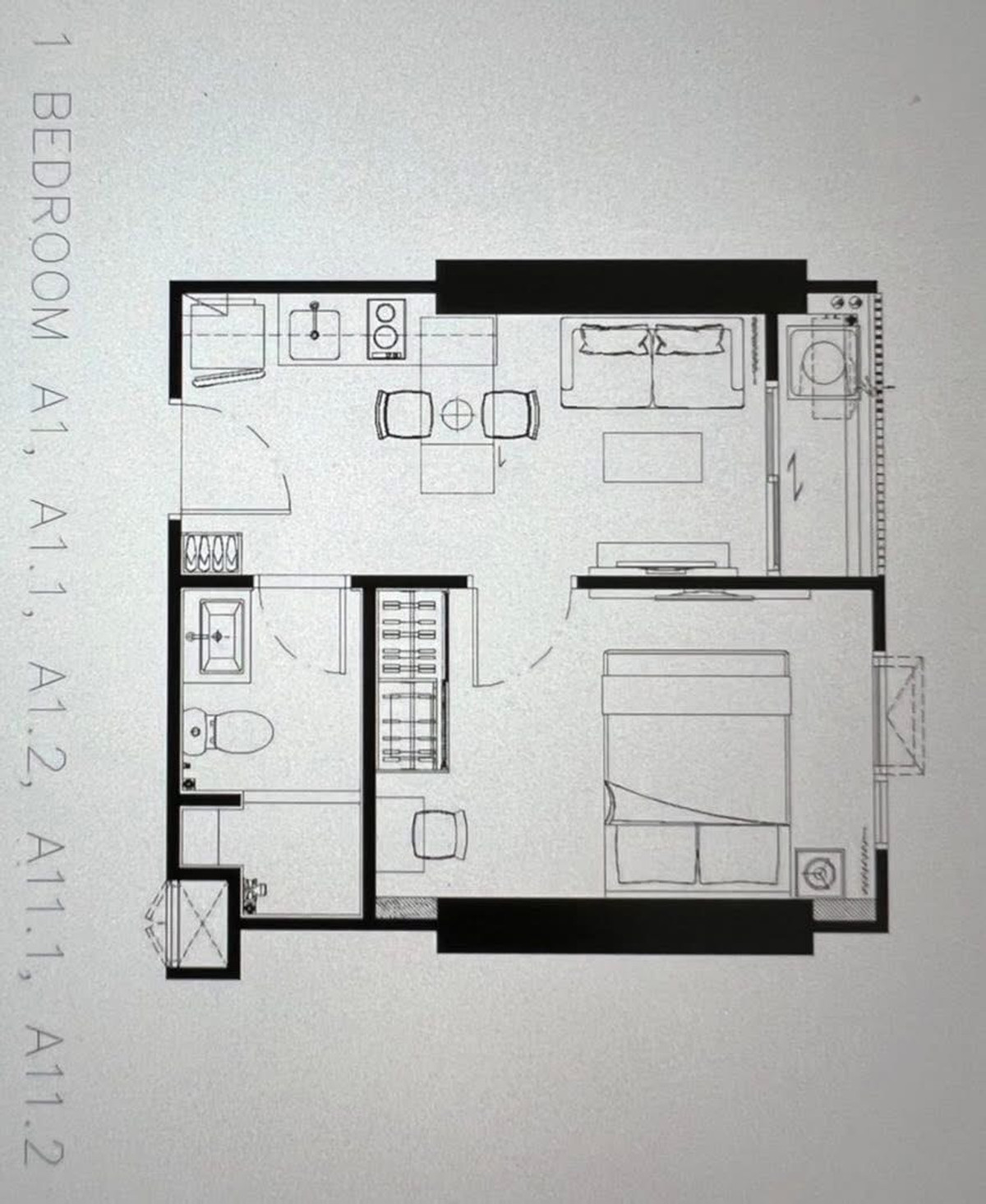 ขายคอนโดพัฒนาการ ศรีนครินทร์ : Rich Park @ Triple Station / 1 Bedroom (SALE WITH TENANT), ริชพาร์ค แอท ทริปเปิ้ล สเตชั่น / 1 ห้องนอน (ขายพร้อมผู้เช่า) NONT143
