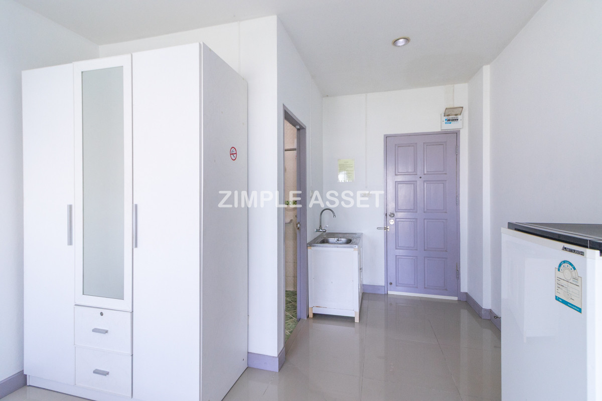 For RentSamut Prakan,Samrong : Line ID: @zimple_asset  Apartment near Lotus’s Bang Phli, air-conditioned room with furniture, balcony, affordable price, safe, and parking available.