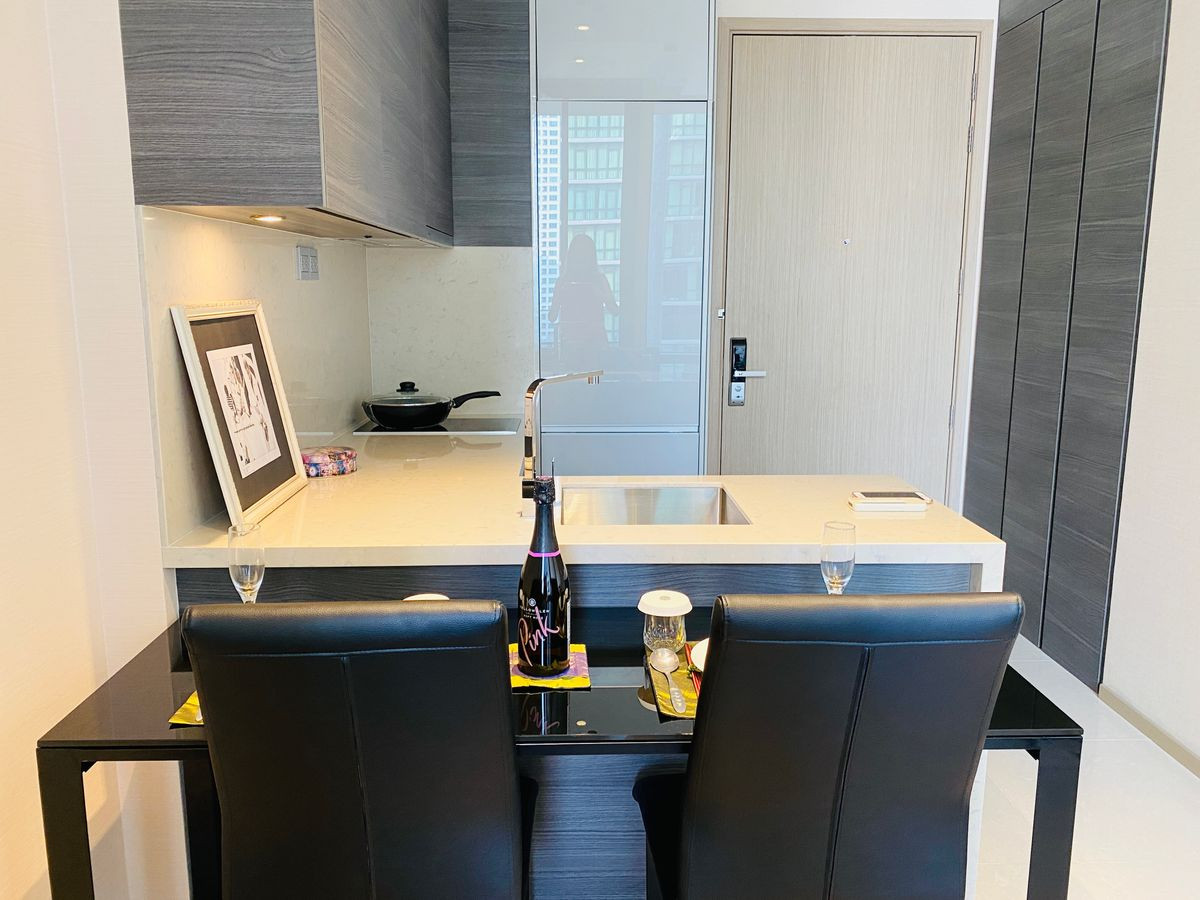 ให้เช่าคอนโดสุขุมวิท อโศก ทองหล่อ : ✨Condo for Rent : The ESSE Asoke (AP-02) ( line : @condo91 )