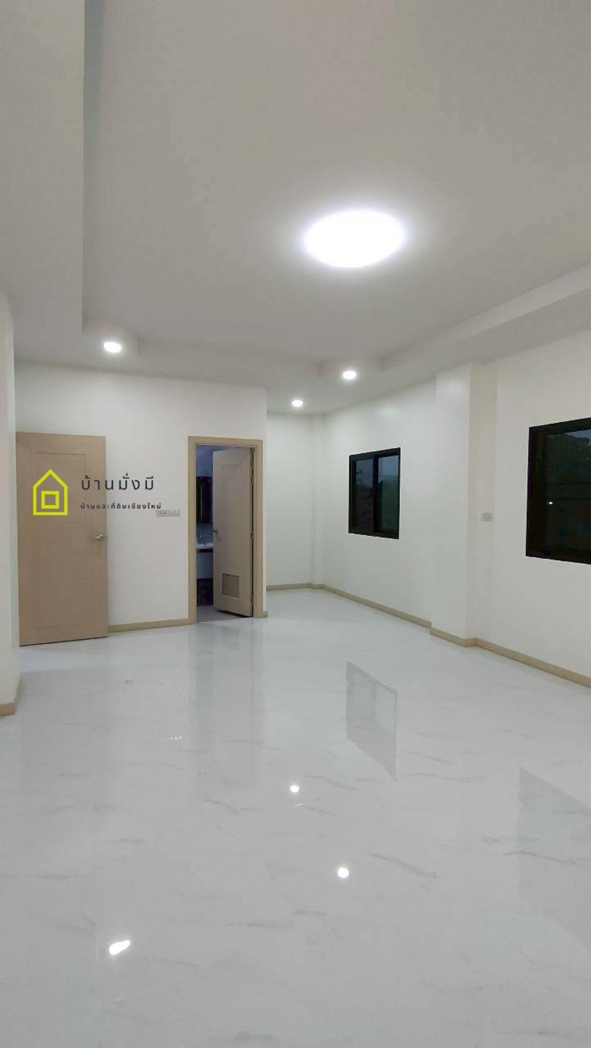 For SaleHouseChiang Mai : 2-story detached house near Maejo University (2 kilometers from Maejo University), Wat Mongkol Setthi intersection zone.