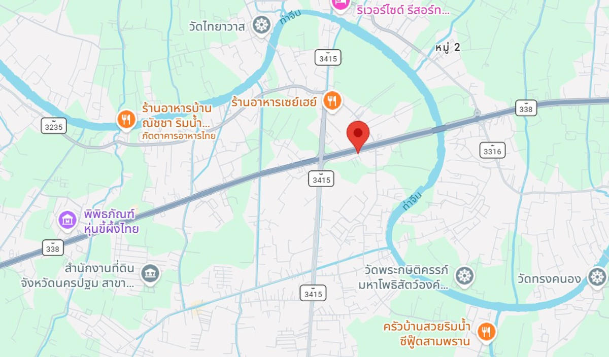 ขายที่ดินนครปฐม : ที่ดินแปลงใหญ่ อ.สามพราน นครปฐม