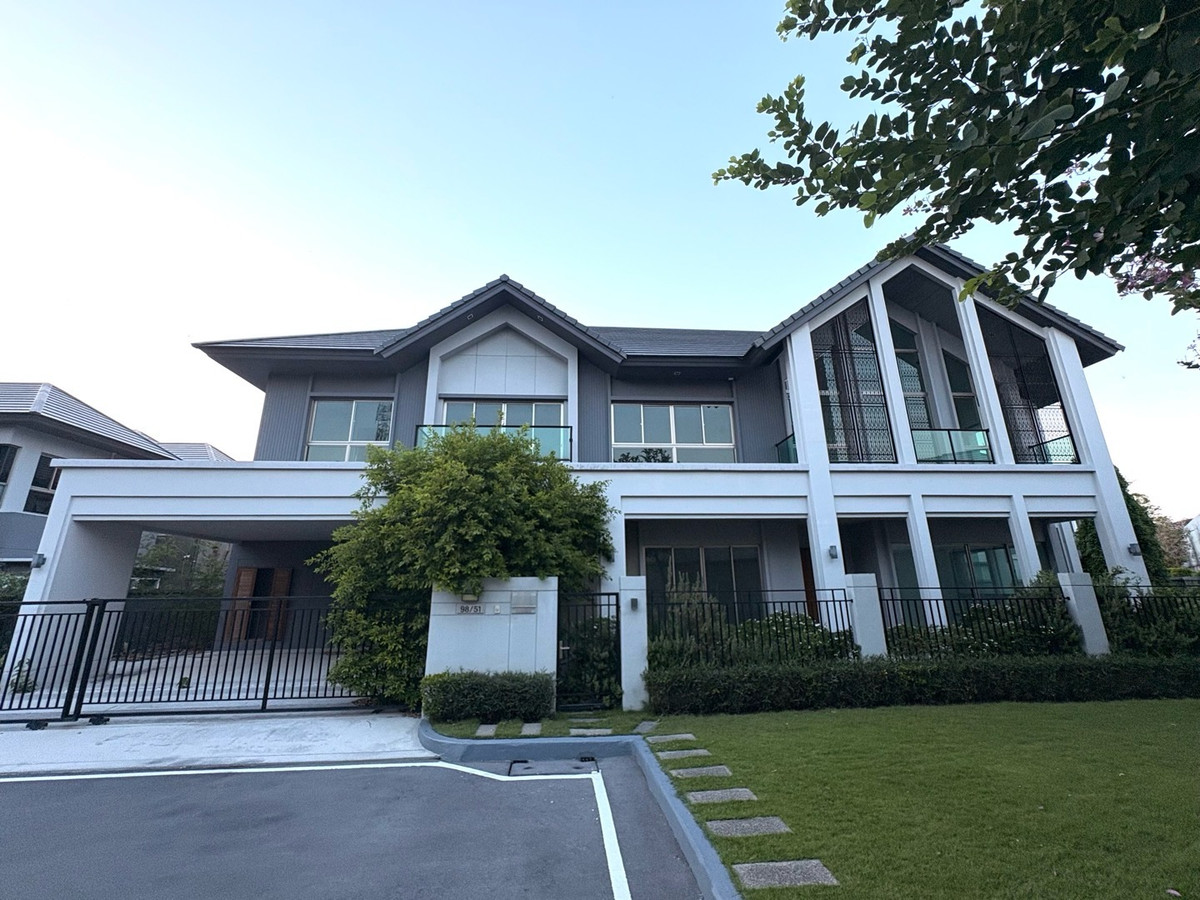 ขายบ้านเสรีไทย-นิด้า : 📌ขายบ้านบางกอก ซิกเนเจอร์ เสรีไทยแปลงมุม  ราคาพิเศษ ต่ำกว่าทุนมาก