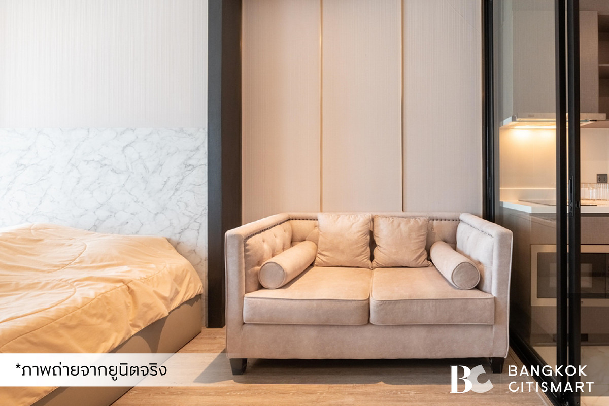 ให้เช่าคอนโดสุขุมวิท อโศก ทองหล่อ : 🔥 พร้อมเข้าอยู่ RHYTHM Ekkamai (Studio 31 sq.m.) ห้องทิศใต้ ชั้นสูงไม่มีตึกบัง สนใจ : 095-370-1451 (Kate)