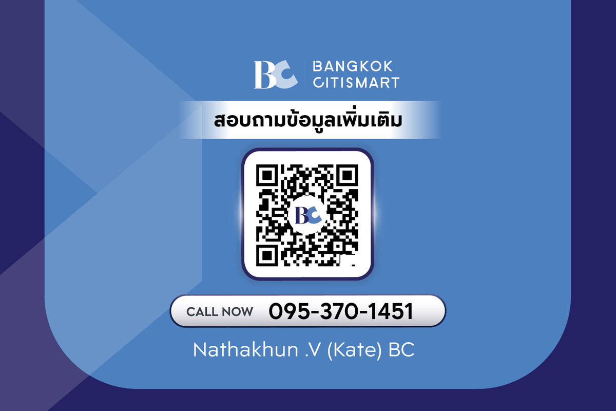 For RentCondoRama9, Petchburi, RCA : 🔥 Ready to move in, Life Asoke Hype (1 bedroom sq.m.), beautiful room, fully furnished, garden view, interested: 095-370-1451 (Kate)