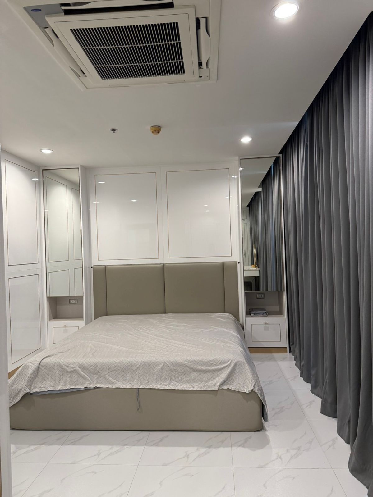 CondoOnnut, Udomsuk : Large room for rent, The Sky Sukhumvit, ready to move in. Call now --> 063-6165390