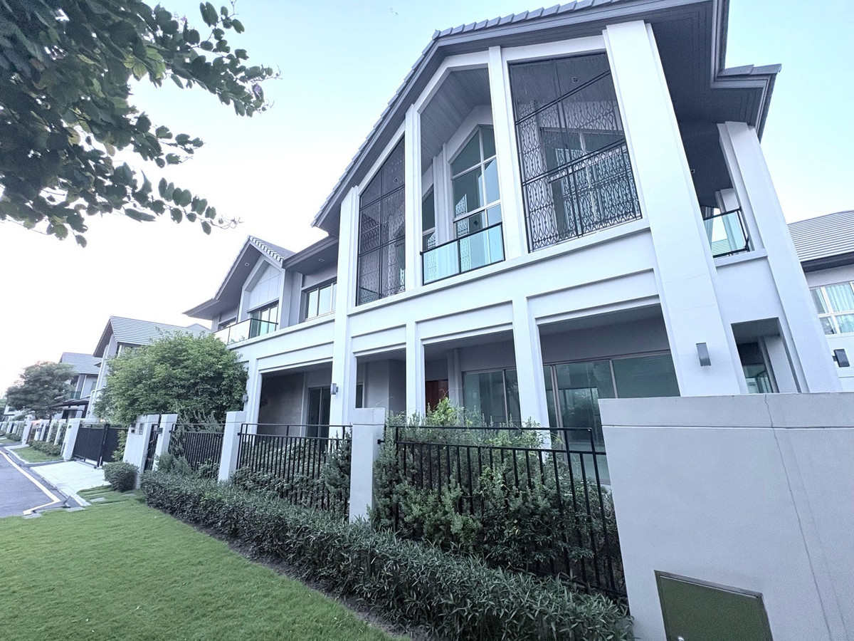 For SaleHouseSeri Thai, Ramkhamhaeng Nida : 📌Bangkok Signature house for sale, Serithai corner plot, special price, much lower than cost.