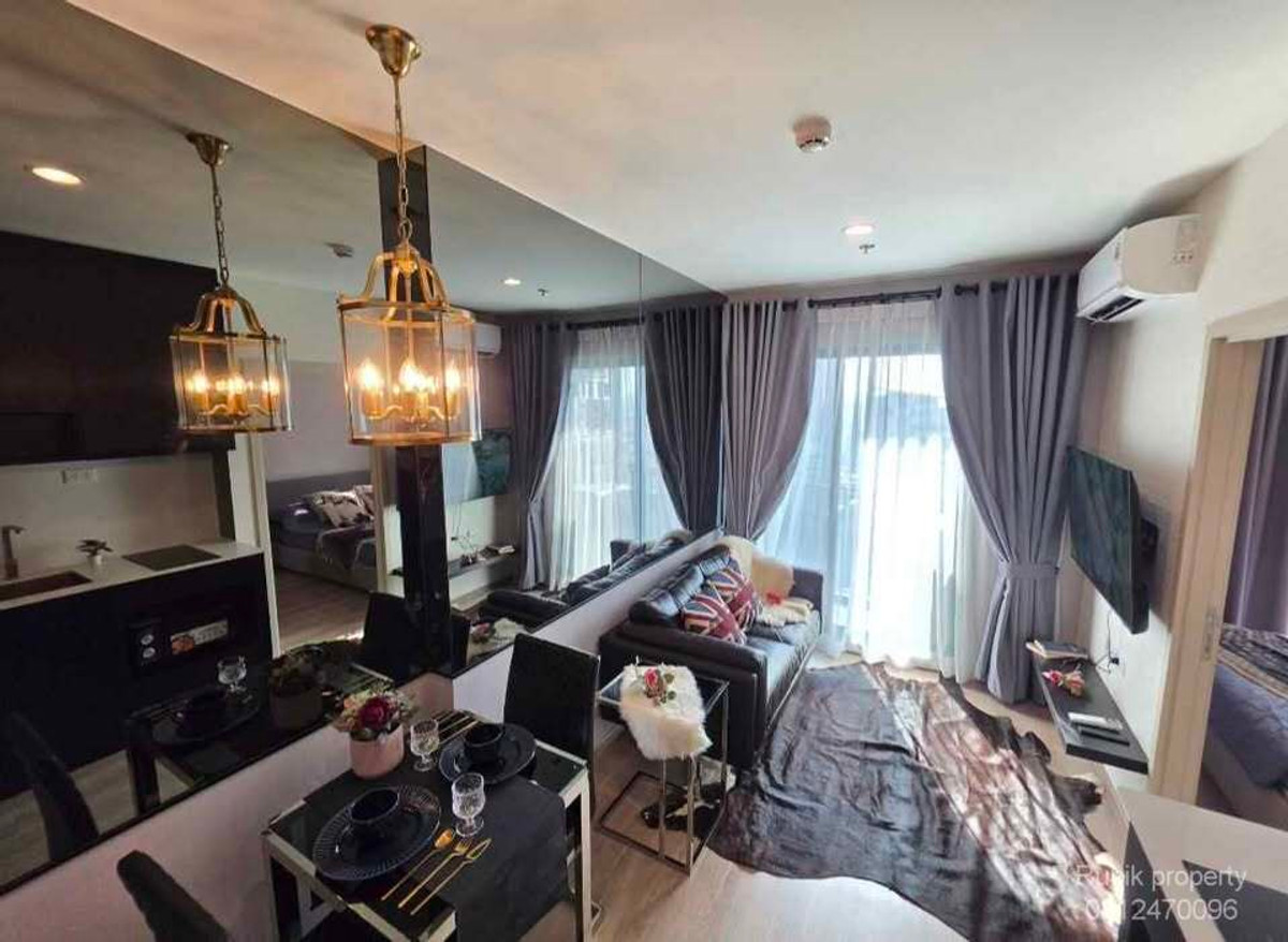 ให้เช่าคอนโดพระราม 9 เพชรบุรีตัดใหม่ RCA : 🏙 **ให้เช่าคอนโด NUE District R9 พระราม 9** RB1837 ห้องใหม่ ชั้นสูง วิวสวยมาก แต่งหรูสไตล์ Modern Luxury ✨🔥