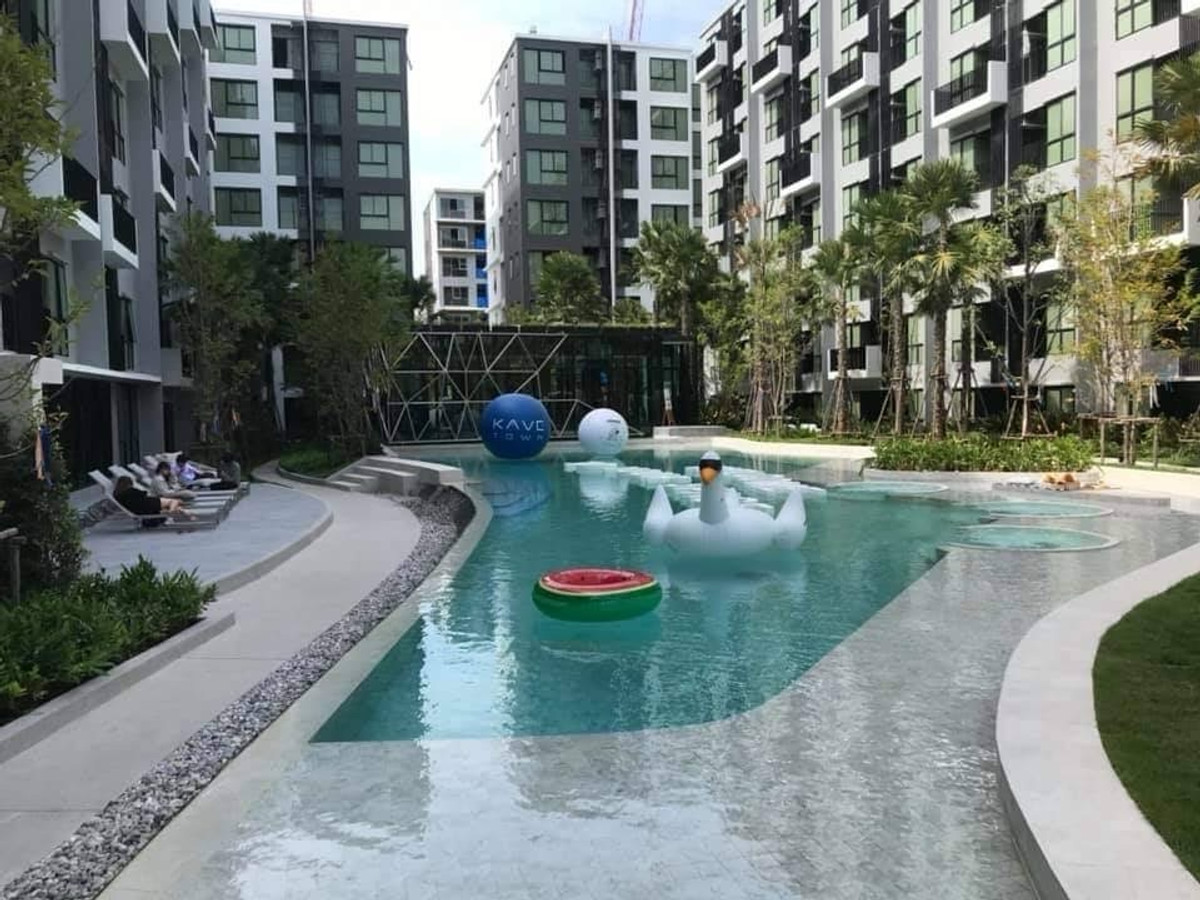 For RentCondoPathum Thani,Rangsit, Thammasat : Condo for rent Kave Town Space Rangsit 
 🎓💎 LineOA : @ladysai