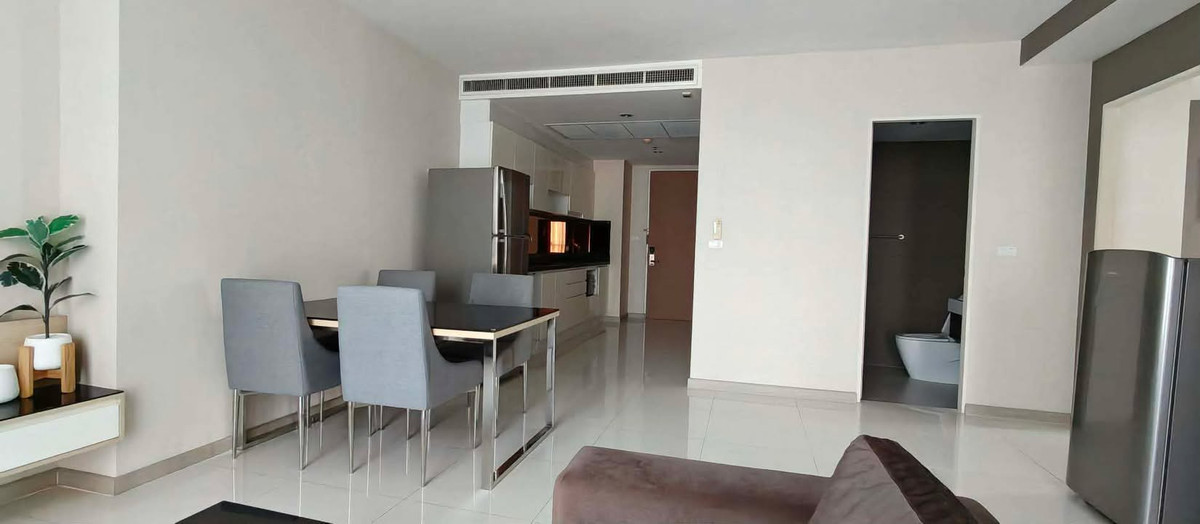 For RentCondoSukhumvit, Asoke, Thonglor : For rent, Up Ekamai (77.48 sq m.), 2 bedrooms, 2 bathrooms, beautifully decorated, ready to move in.