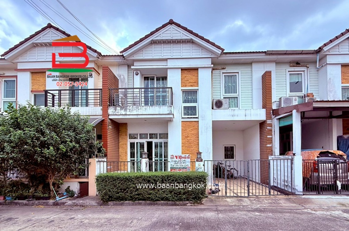 For SaleTownhomeNonthaburi, Bang Yai, Bangbuathong : Townhouse, Thipphiman Village, Soi 2 (next to Bang Phai Canal Road), area 21.5 sq m., Bang Rak Phatthana Subdistrict. Bang Bua Thong District Nonthaburi Province