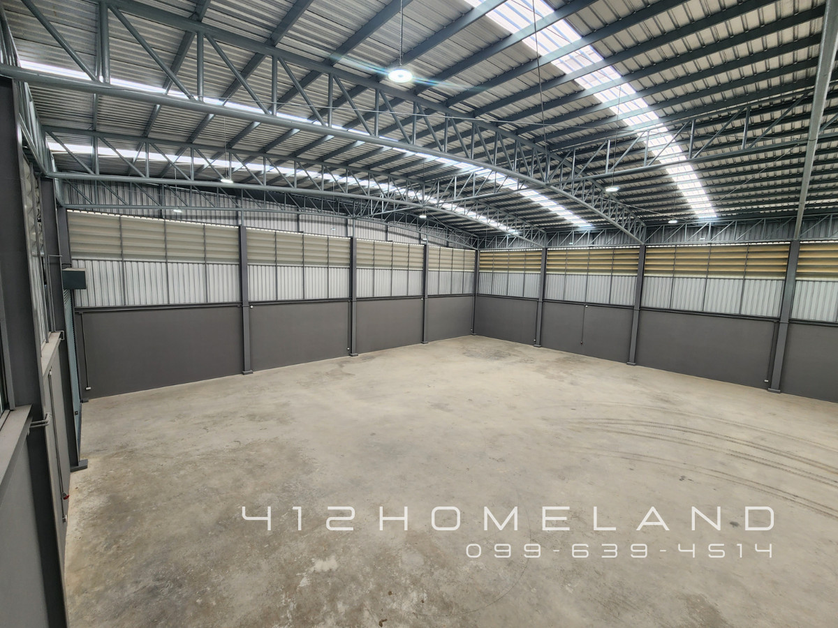 For RentWarehouseSamut Prakan,Samrong : Warehouse for rent, 873 sq m., 2-story office, area 1 rai, water and electricity ready, big cars can enter, easy to travel, Bang Bo, Samut Prakan.