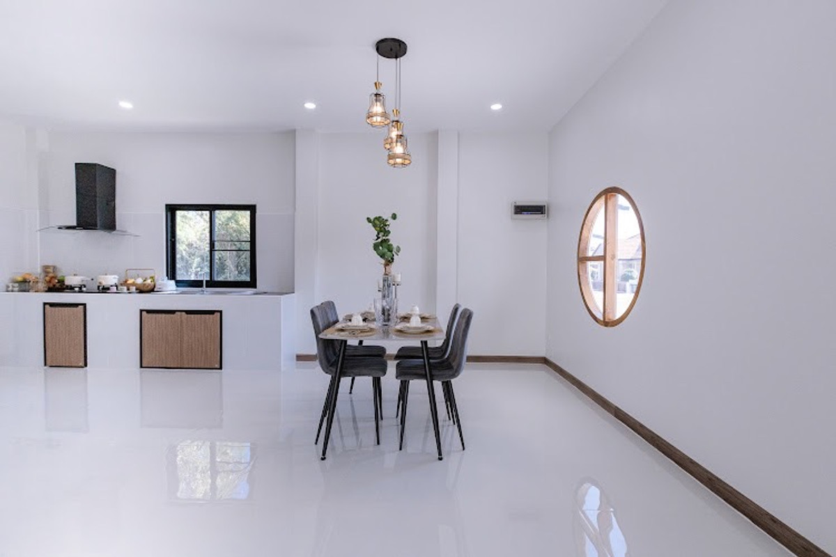 ขายบ้านเชียงราย : ✈️ ด่วน! ขายบ้านเดี่ยวพร้อมอยู่เชียงราย (โซนบ้านดู่) ดีไซน์มินิมอล พื้นที่กว้าง 88.6 ตร.ว. ใกล้สนามบินแม่ฟ้าหลวงเพียง 5 นาที! 🏡