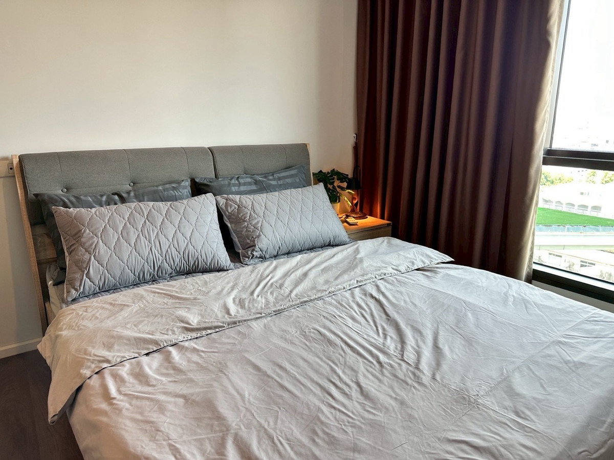 For RentCondoBang Sue, Wong Sawang, Tao Pun : 🎯For rent, The Stage Taopun Interchange, beautiful room, 10th floor, wide area 33 sq m., near MRT Tao Poon.