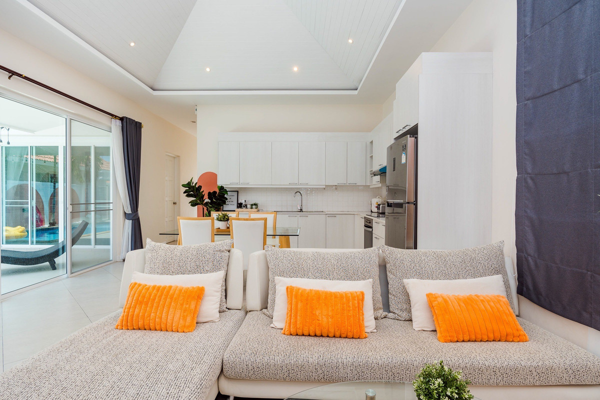 ขายหัวหิน ประจวบคีรีขันธ์ : ขาย พูลวิลล่า  3 ห้องนอน 2 ห้องน้ำ  Winter Home Villa Huahin | พร้อมปล่อยเช่าทันที ไม่ต้องซื้อเพิ่ม