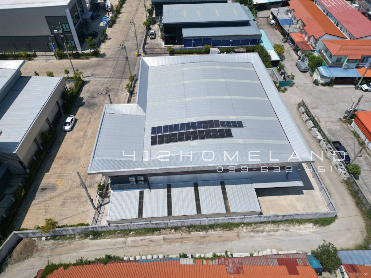 For RentWarehouseSamut Prakan,Samrong : Warehouse for rent, 873 sq m., 2-story office, area 1 rai, water and electricity ready, big cars can enter, easy to travel, Bang Bo, Samut Prakan.
