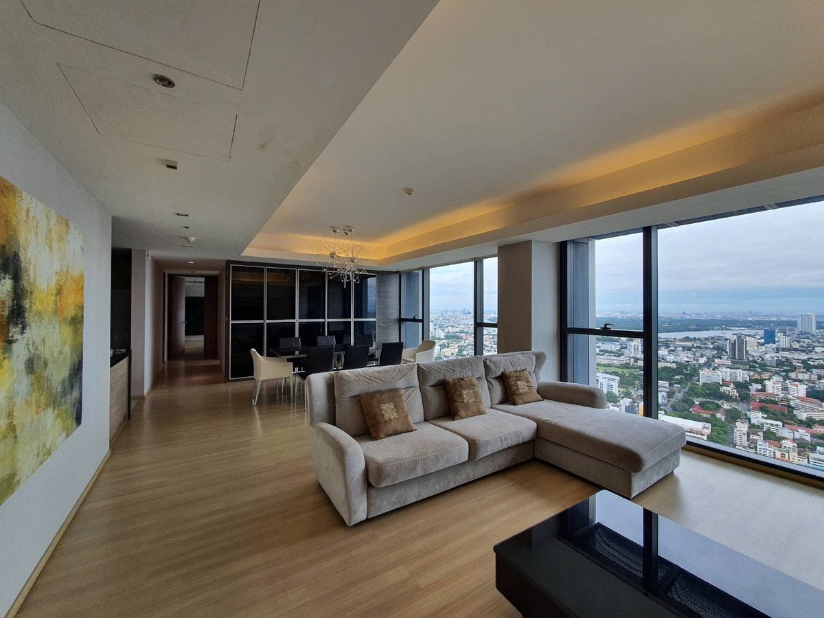 ให้เช่าคอนโดสาทร นราธิวาส : for rent The Met sathorn 3 bed special price river view 🌟♥️⭐️