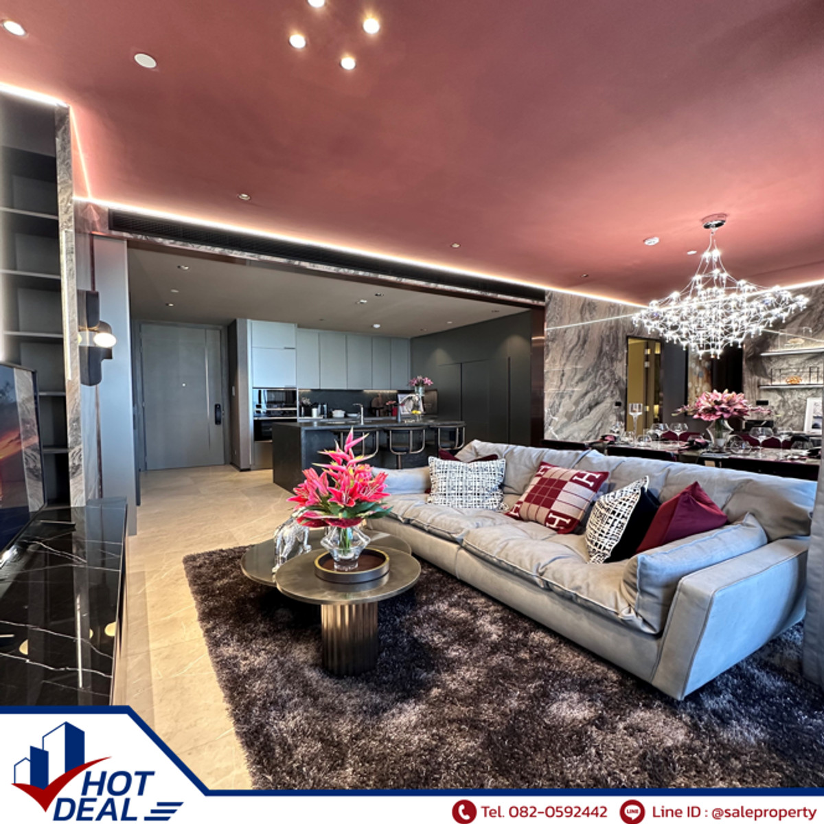 For SaleCondoSukhumvit, Asoke, Thonglor : 🔥Hot deal🔥 Project price. Register to receive an additional discount of 9.9 million baht.***