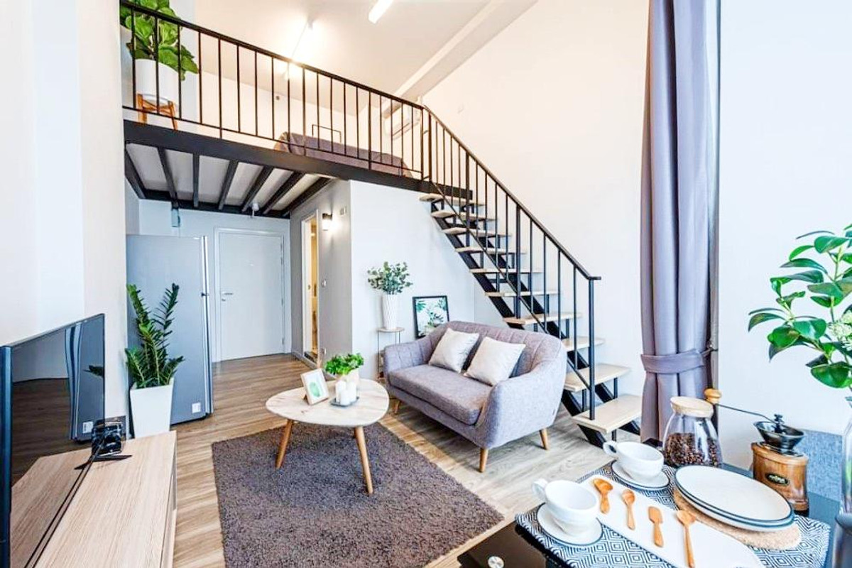 For SaleCondoNawamin, Ramindra : For Sale: Blossom Condo @ Fashion Beyond (Duplex Unit, Great Price!) Near Fashion Island