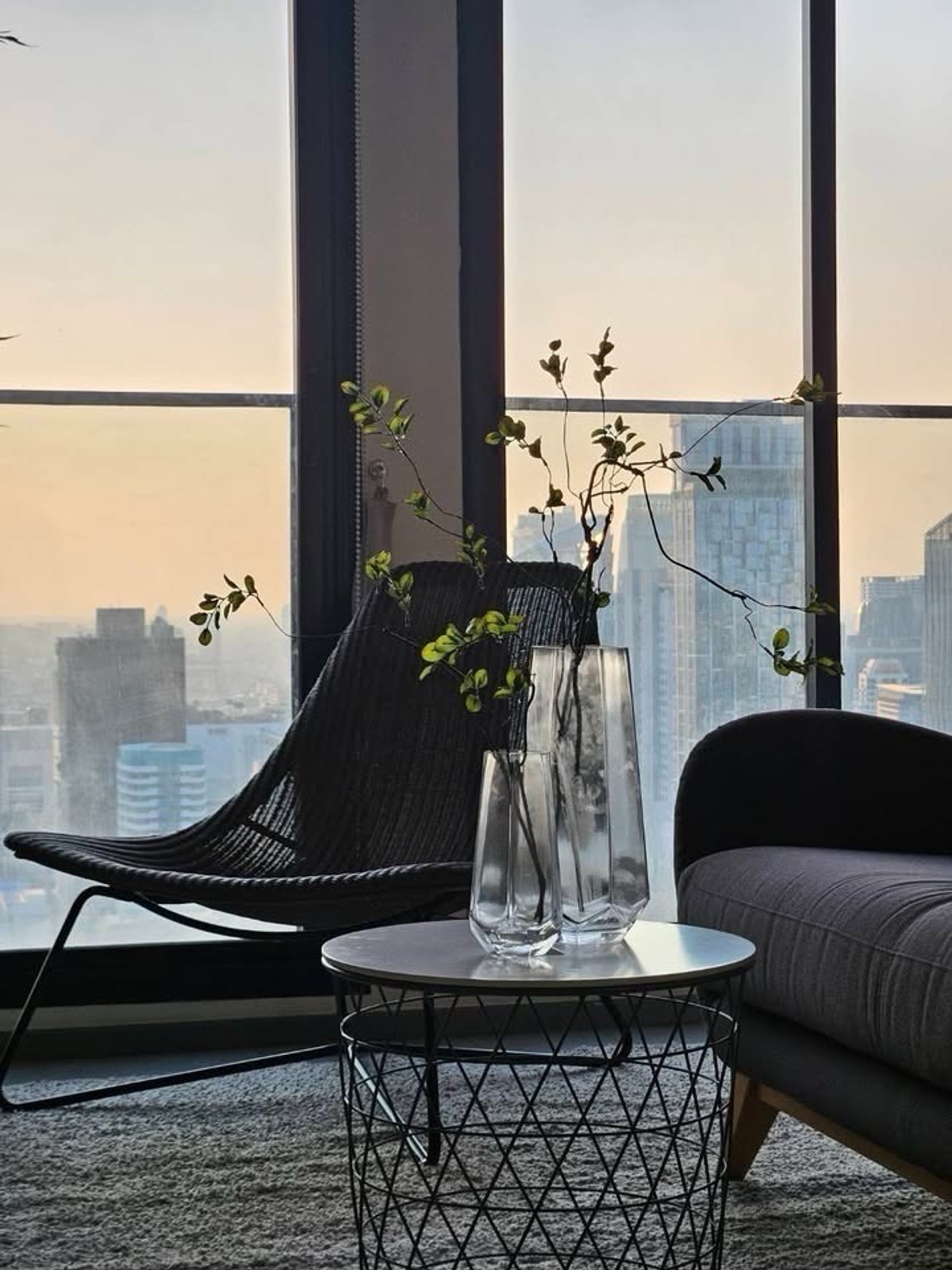 For RentCondoWitthayu, Chidlom, Langsuan, Ploenchit : 🔥Rent at Noble Ploenchit 🔥1BR 1BR 🔥40,000🔥45sqm 🔥Floor41