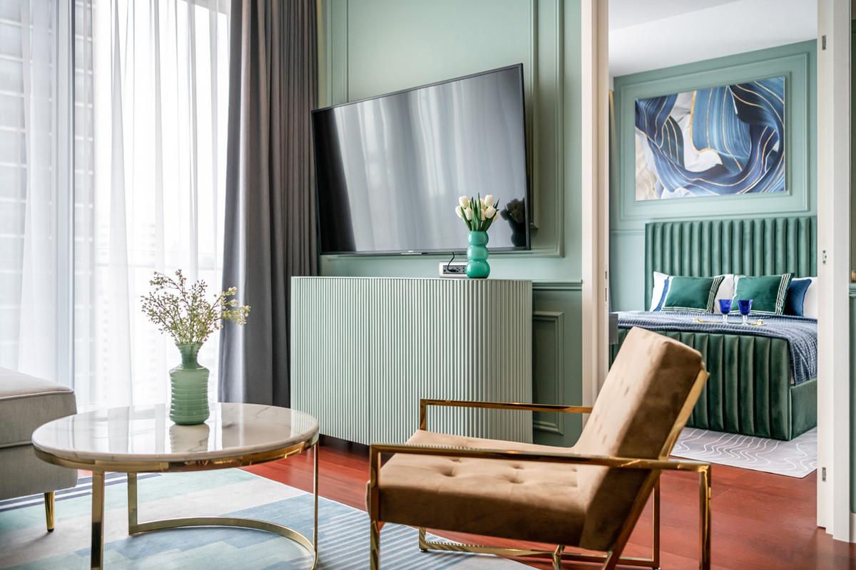 For RentCondoSukhumvit, Asoke, Thonglor : !! Beautiful room for rent, Condo KHUN by YOO, near BTS Thonglor.