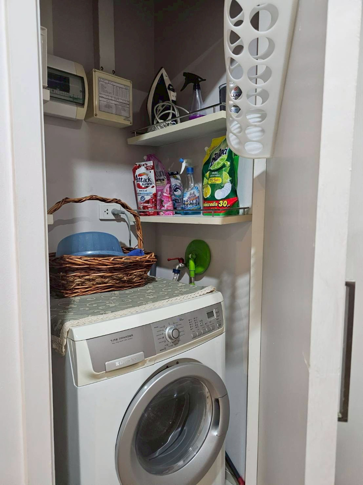 For RentCondoWongwianyai, Charoennakor : (For Rent) Condo Hive Sathorn I 1-BR, beautiful room, fully furnished + electrical appliances ㅡ Near 🚆BTS Krung Thonburi