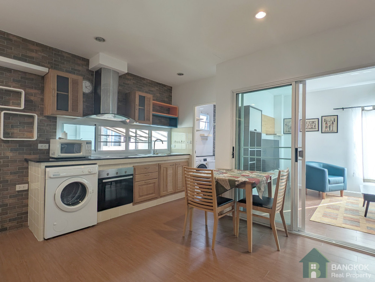 ให้เช่ามีนบุรี-ร่มเกล้า : หมู่บ้านสามกรณ์ | อพาร์ทเมนต์ 1 ห้องนอน 1 ห้องน้ำ ขนาดกว้างขวาง ทันสมัย