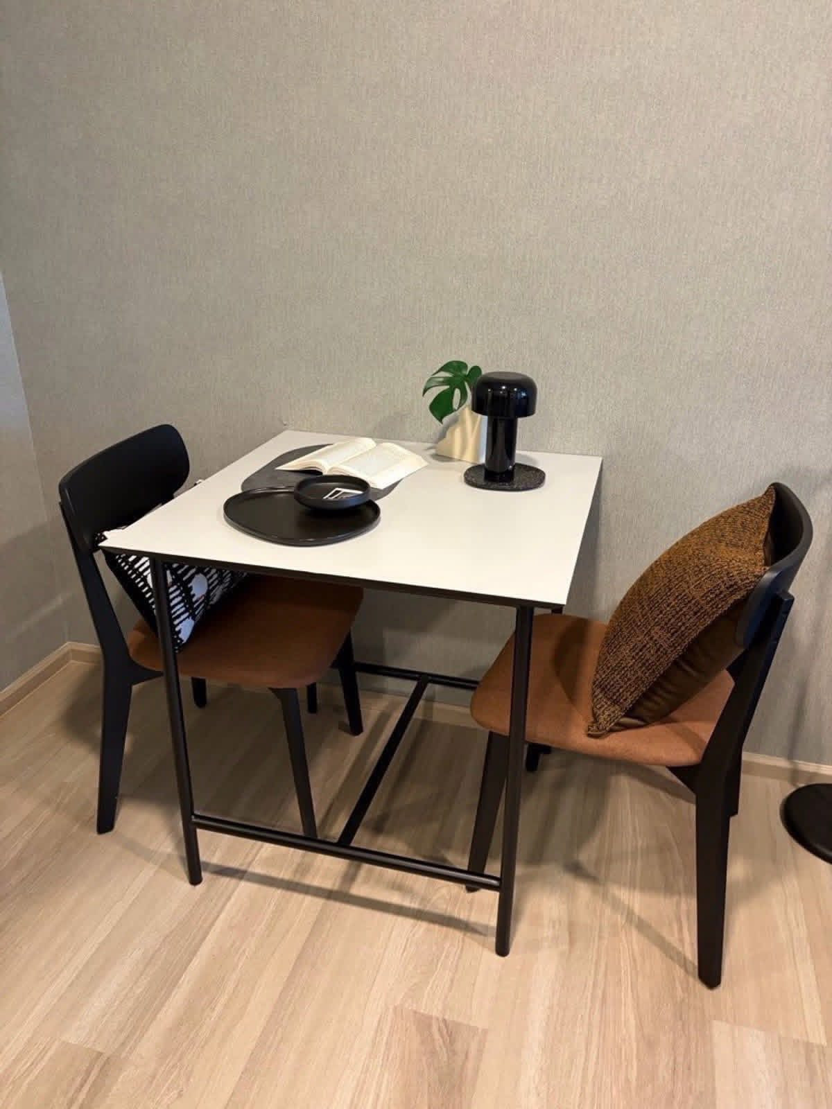 For RentCondoKasetsart, Ratchayothin : Big room 28.85 sq m, new, beautifully decorated, ready to move in ⭐For rent Chapter One More Kaset (Chapter One More Kaset)