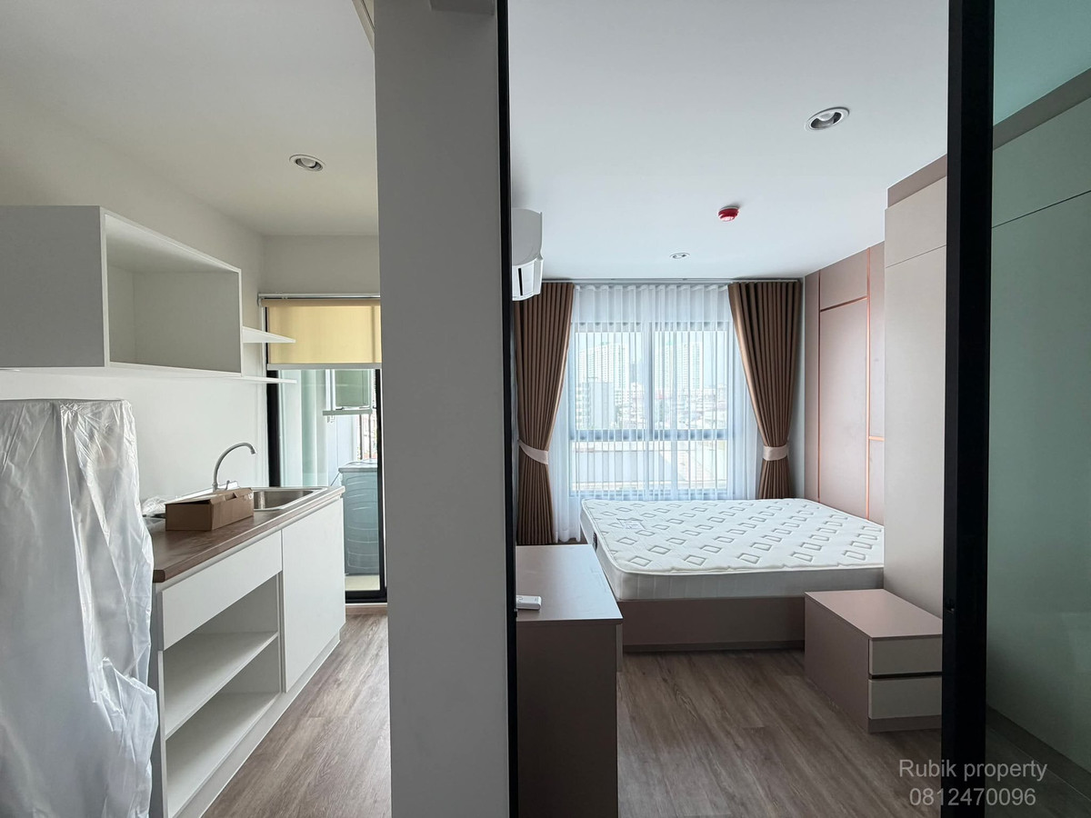 For RentCondoKasetsart, Ratchayothin : 🏙 **Condo for rent HI Kaset–Senanikhom Station (Phahonyothin 34)** RB1833, new room, never rented out, location near BTS Senanikom 🚄✨