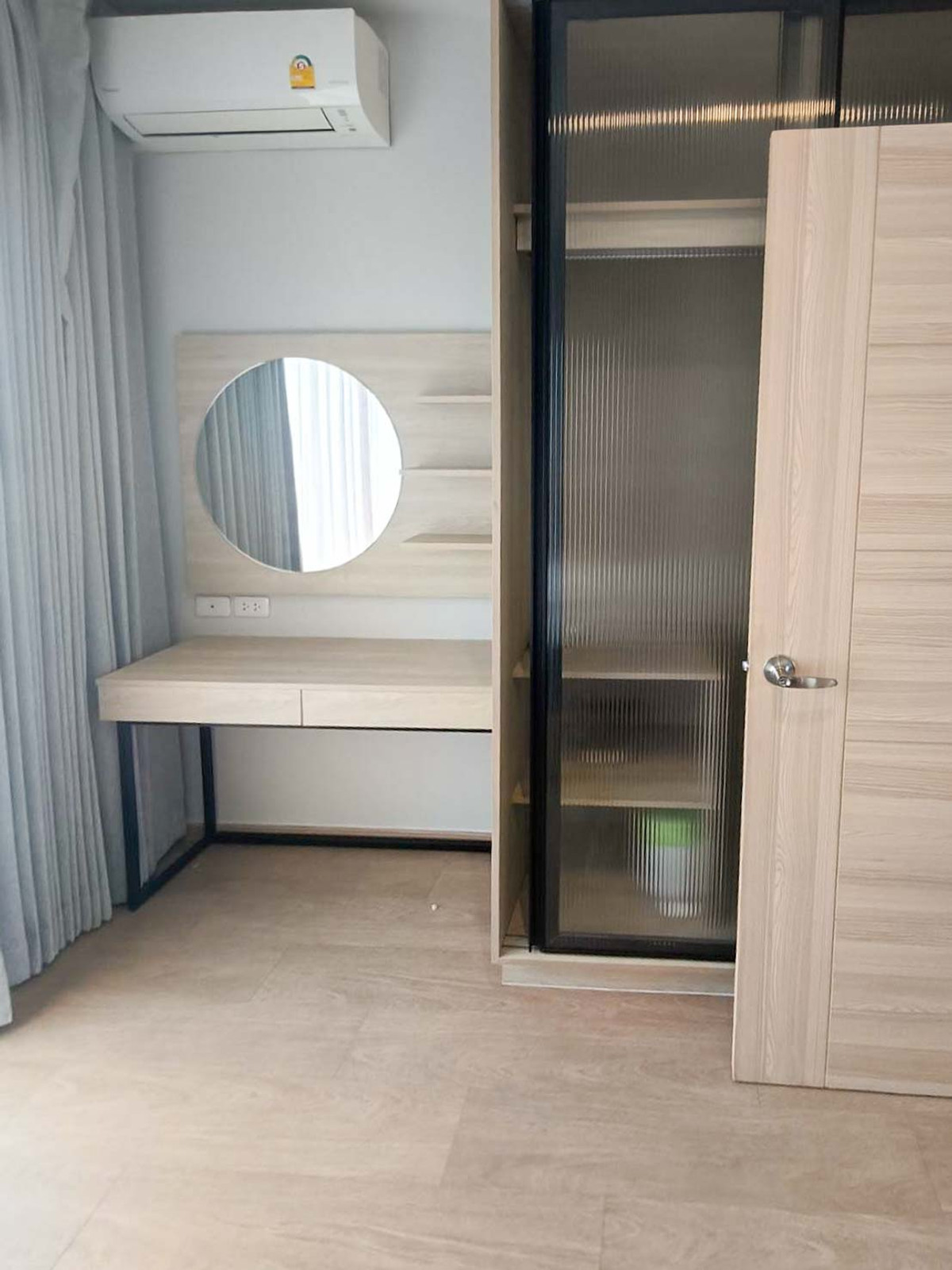 For RentCondoPathum Thani,Rangsit, Thammasat : Condo for Rent Common TU, 2 beds 1 bath 51 Sqm Fully Furnished Near Chiangrak Rd Thammasat Rangsit Khlong Luang Phaholyothin Expressway: KT26R-007