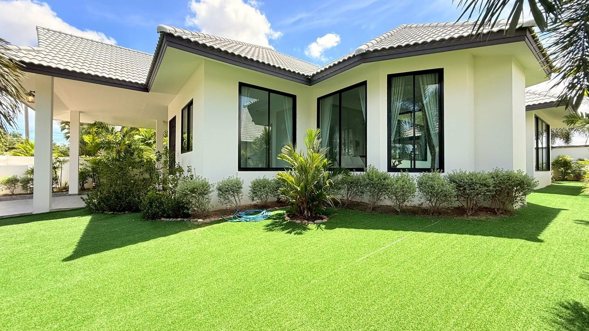 For SaleHousePattaya, Bangsaen, Chonburi : Detached House Nibbana Shade / 4 Bedrooms (FOR SALE) AM100