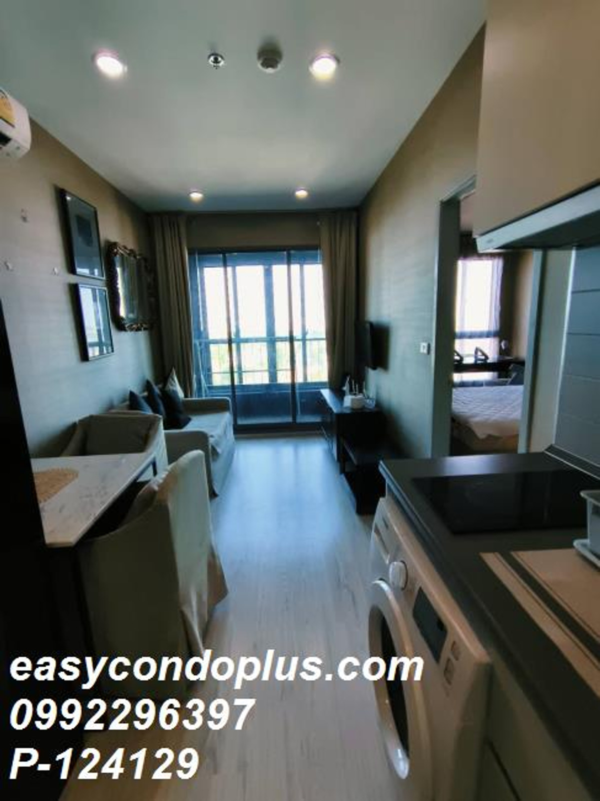 For RentCondoBangna, Bearing, Lasalle : P-124129 Stunning Ideo Mobi Sukhumvit Eastgate 1-Bed Condo near BTS Bang Na, City View, Great Price!   | Line Id: @easycondoplus | 099-229-6397