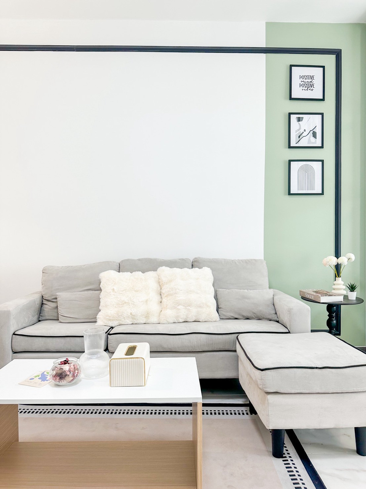 ขายคอนโดโชคชัย4 ลาดพร้าว71 : 🔥 The Tree ลาดพร้าว-วังหิน แต่งใหม่กริ๊บ✨ ชั้น 8 วิวโล่ง ลมดี อยู่แล้วรวย ตกแต่งเสร็จ 🧳 หิ้วกระเป๋ามาเลย