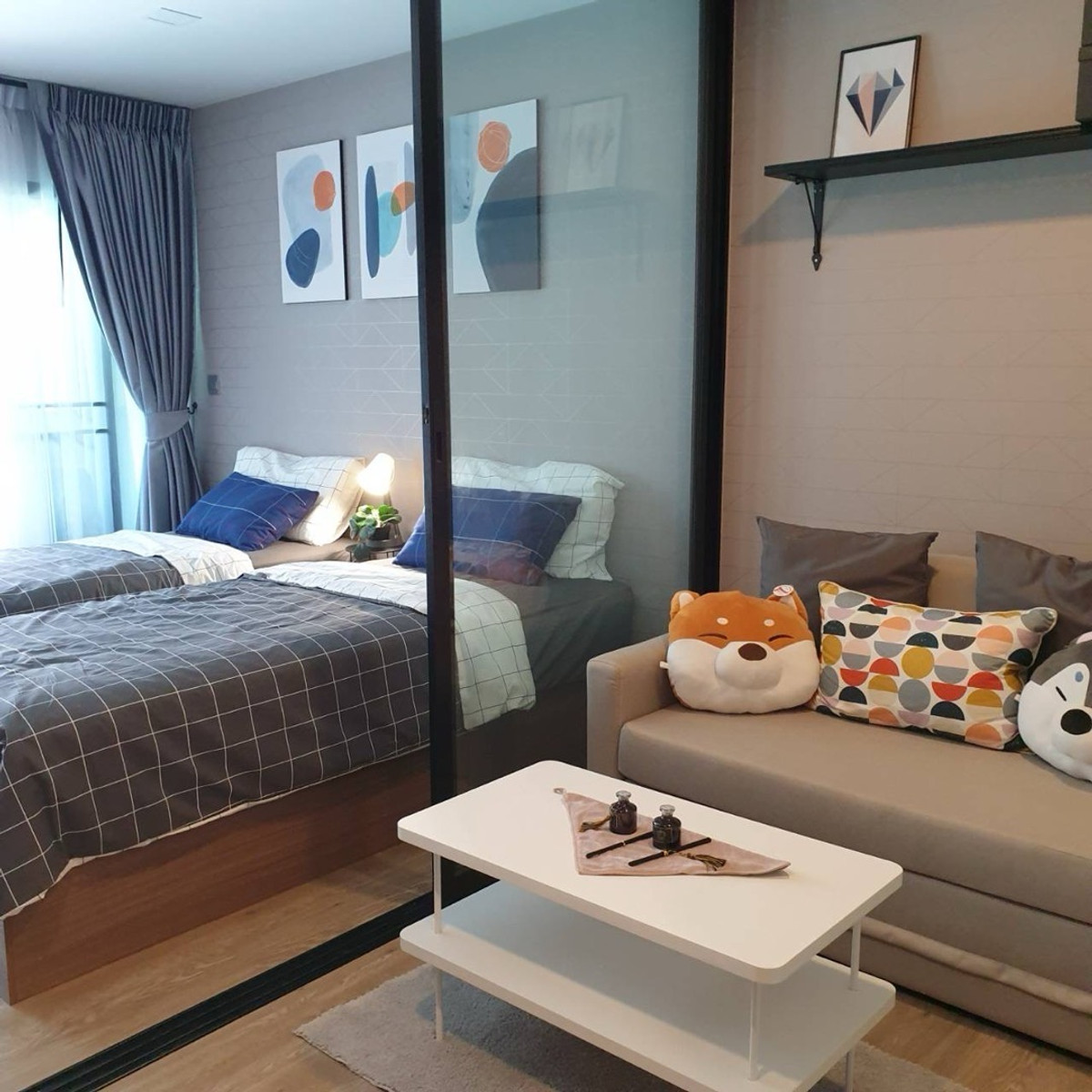 For RentCondoPathum Thani,Rangsit, Thammasat : Condo for rent Kave Town Space Rangsit 
 🎓💎 LineOA : @ladysai