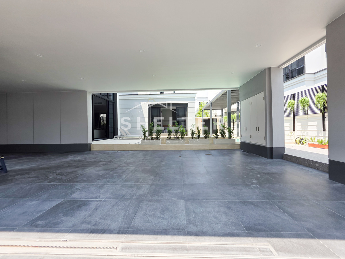 For RentHousePattanakan, Srinakarin : Single house ready for rent, Super Luxury, near Brighton International School | Wellington