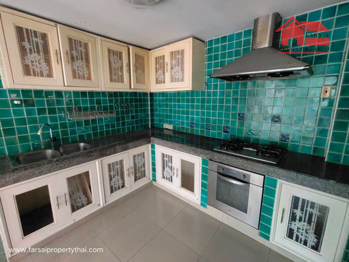 For RentHouseOnnut, Udomsuk : 2-storey detached house for rent, area 120 square meters, 4 bedrooms, 4 bathrooms, air conditioning, fully furnished, Sukhumvit Road 103, Soi Udomsuk, near Central Bangna, rental price 28,000 baht/month ( I want to work with you for a long time. 081-732-9