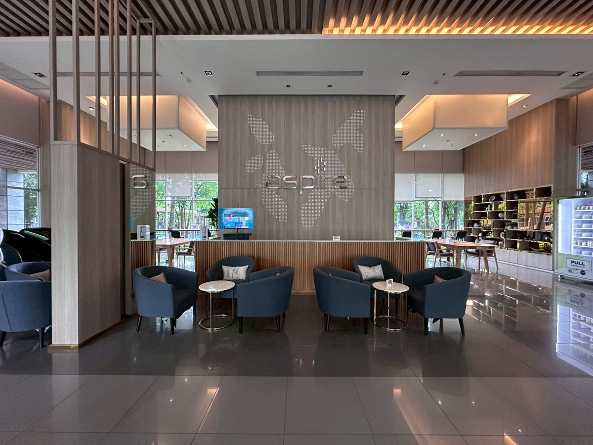 ขายคอนโดรัตนาธิเบศร์ สนามบินน้ำ พระนั่งเกล้า : (เจ้าของขายเอง) ขาย คอนโดแอสปายรัตนาธิเบศร์ 2 ตกแต่งครบ พร้อมอยู่ (30.55 ตรม. ชั้น 4 ห้องริม) 