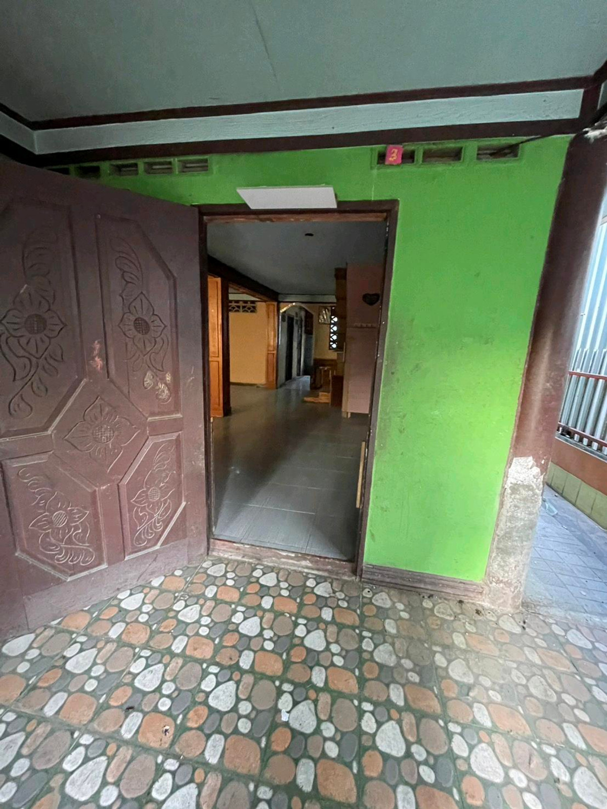 For RentHouseMin Buri, Romklao : For rent, detached house, Soi Pracha Ruamjai 45, next to Wari Phirom Park.