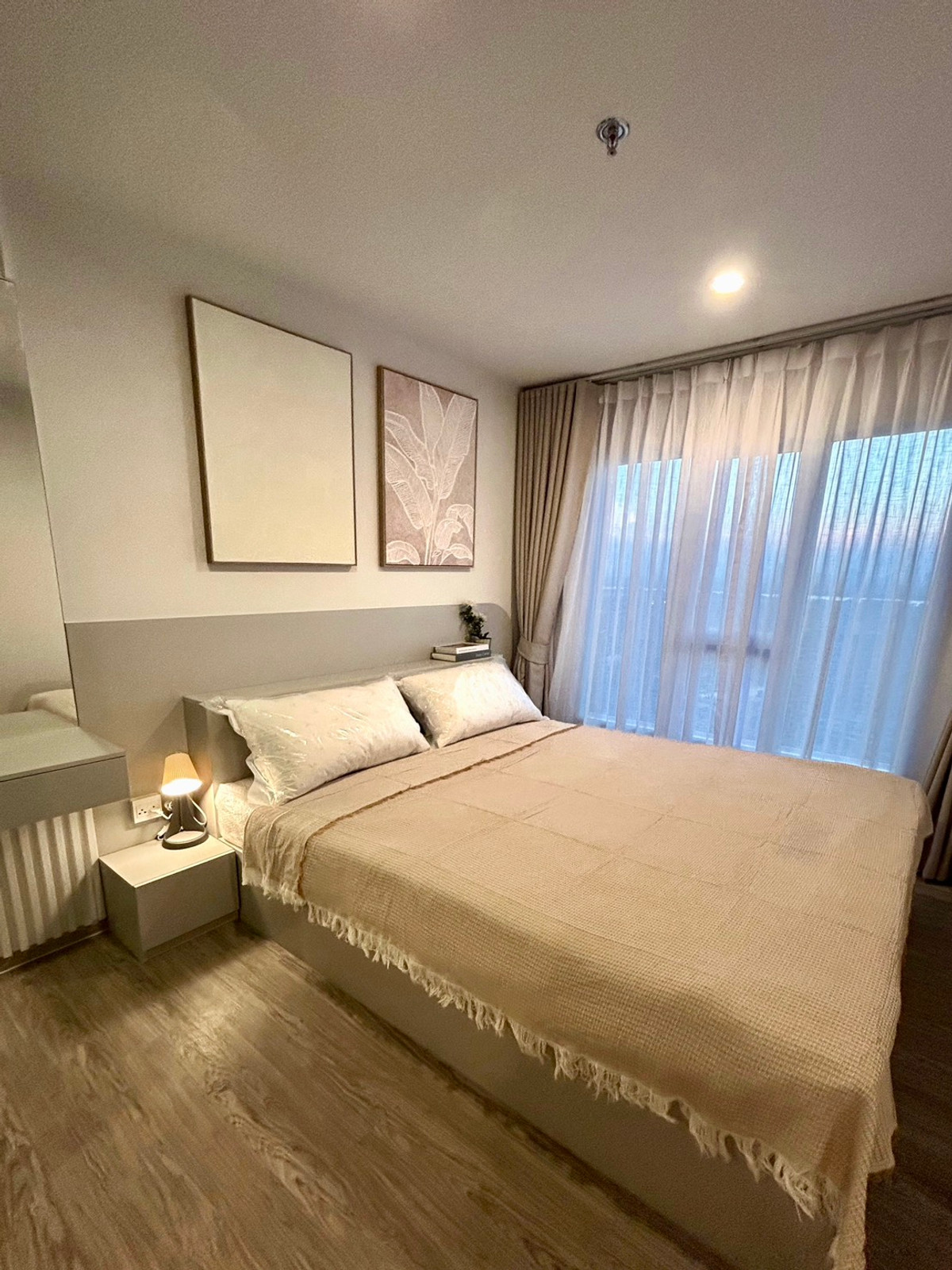 For RentCondoBangna, Bearing, Lasalle : Cha 1 bedroom 1 bathroom Regent Home Bangna (new project)