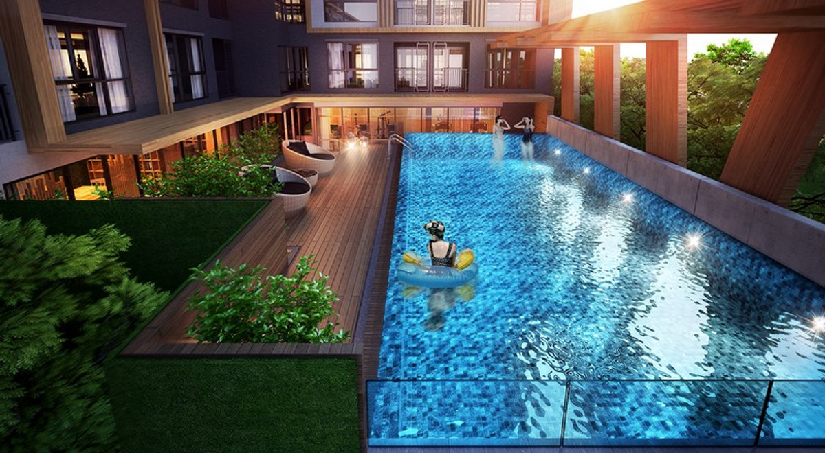 ขายคอนโดบางนา แบริ่ง ลาซาล : +++ขายด่วน+++  The Excel Parc Lasalle 19*** 1 ห้องนอน 27.57 ตร.ม.  